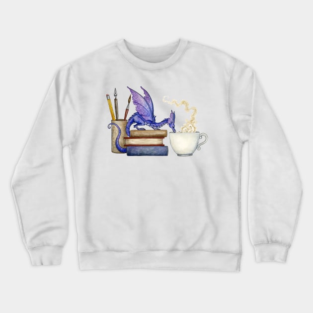 What's In Here? Crewneck Sweatshirt by AmyBrownArt